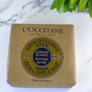 LOccitane Verbena Extra-Gentle Soap With Shea Butter 100g/3.5 oz Made in France